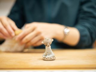 可愛い手のひらサイズのお地蔵さんを制作!