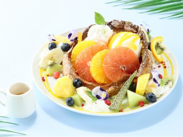 7/19〜8/31は「フレッシュサマーフェスタ」として、期間限定カフェメニューが楽しめます。