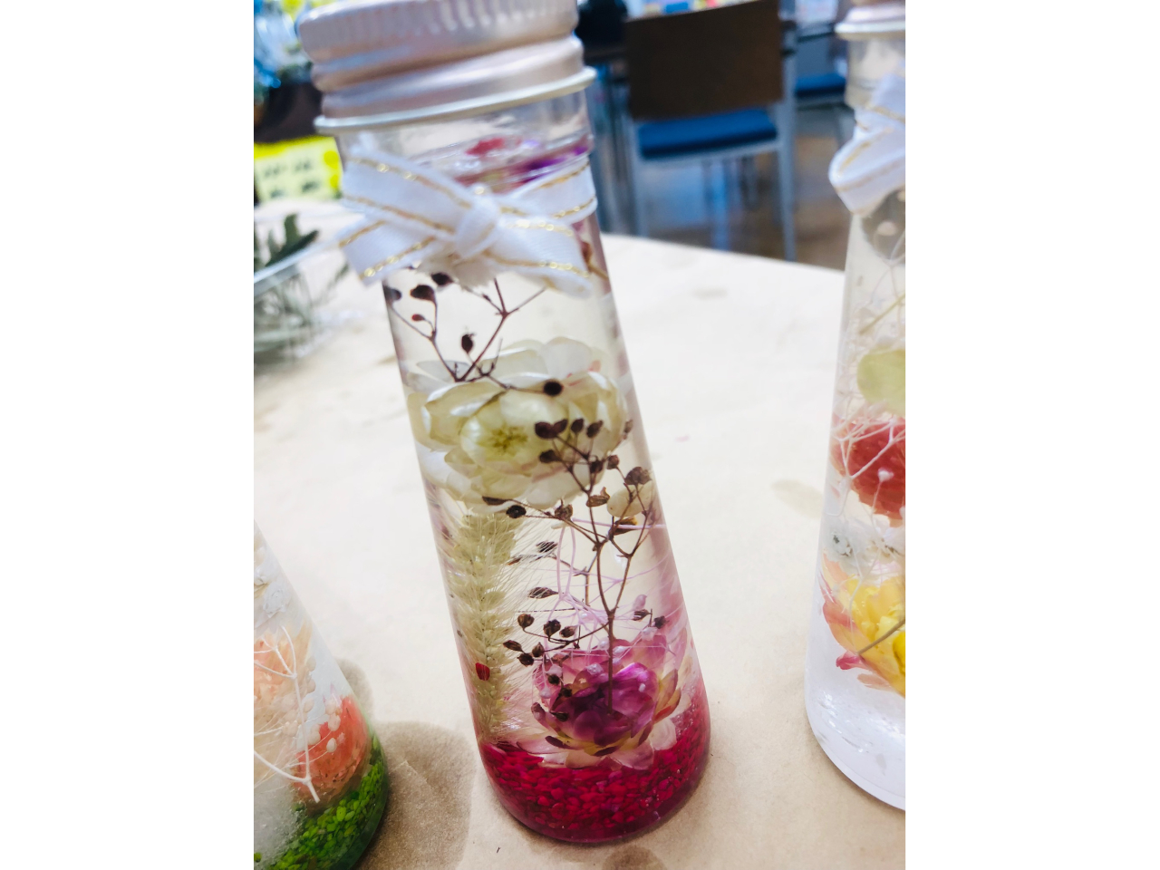 ハーバリウム作ります。 創作体験》ハーバリウム作り体験/マルサマルシェ笛吹店 - じゃらん遊び体験