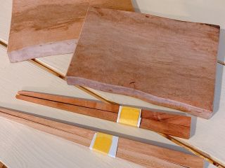 山梨のフルーツの木を使用しています!旅の思い出にぴったりの体験です。