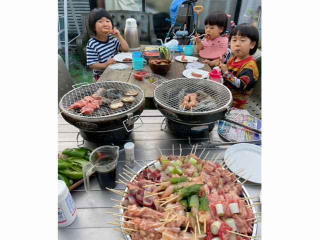 外で食べるとなんでも美味しい!