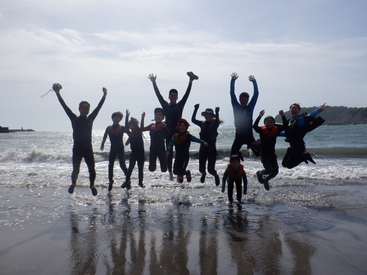 レッスン終了後は、みんなで記念撮影!