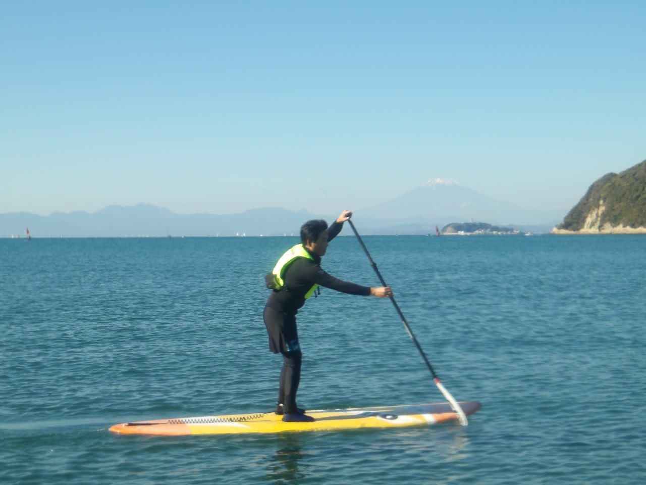 逗子・SUP】初めての方・ペアに最適。公認校の丁寧なエスコートで