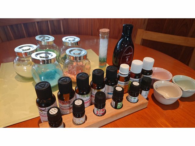 好きな香りでつくるバスソルト(入浴剤)