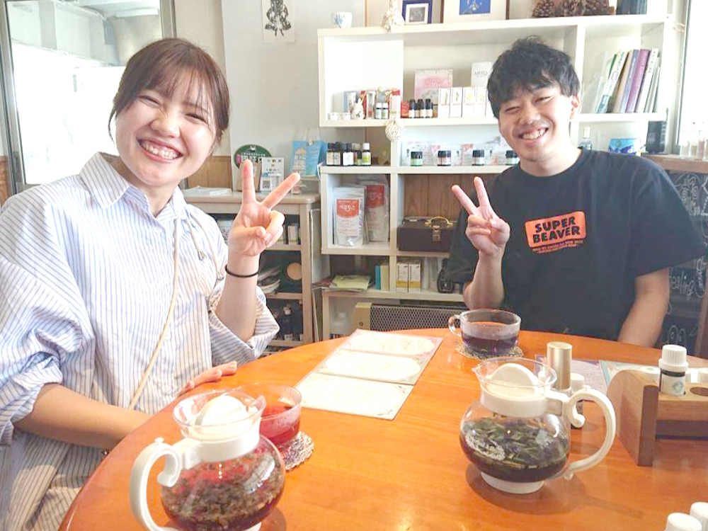 カップルにおすすめ。選んだ香りをくらべっこ