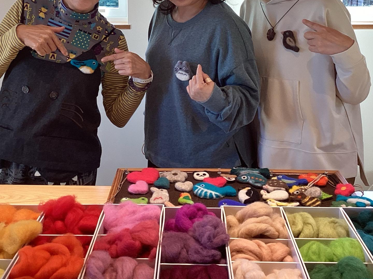 お好きな形で、ブローチを作ってみませんか?