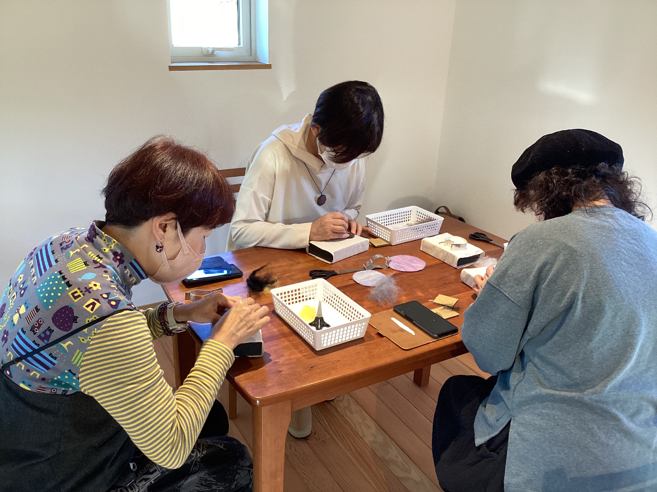 お友達ご一緒に、たのしいひととき。