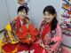 お友だち同士でご参加のお客様。紅型打掛が良くお似合いです♪