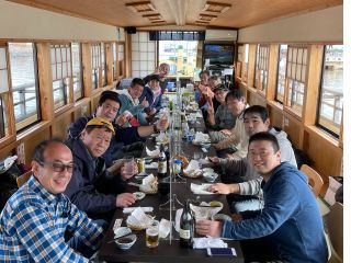 お客様だけの貸切で和気あいあい