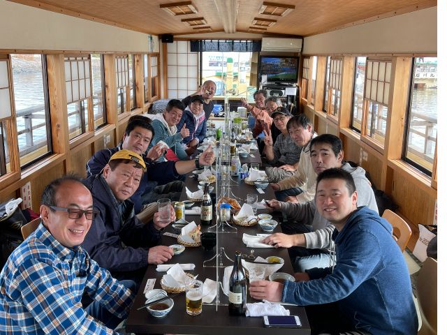 お客様だけの貸切で和気あいあい