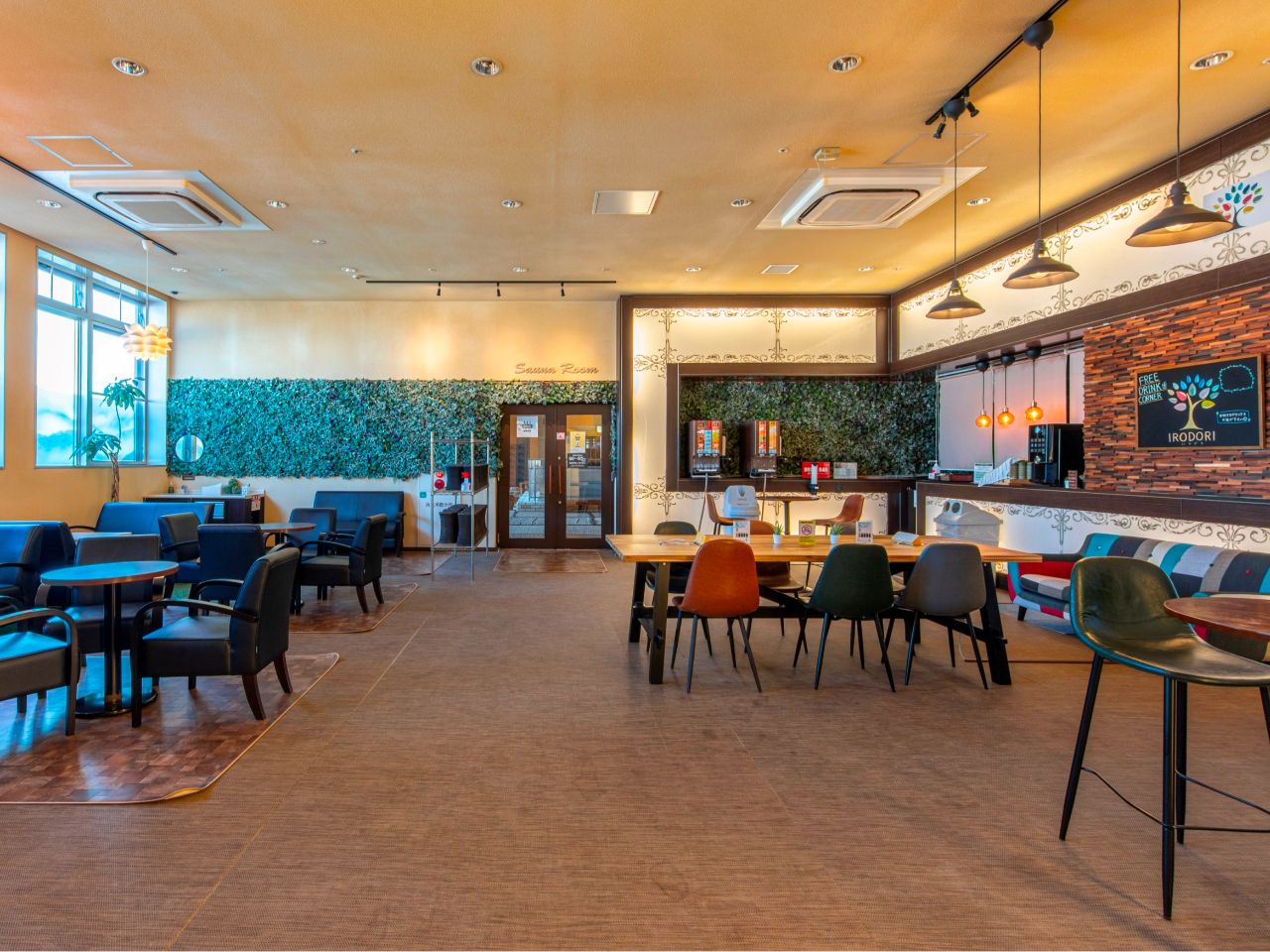 フリードリンクコーナー