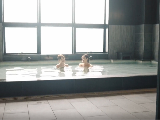 大浴場でまったり♪