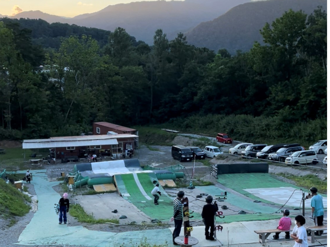 夕暮れ時も絶景です