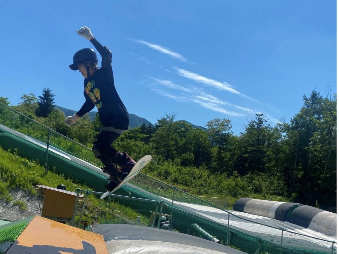 新技の挑戦にも最適!雪より怖くない、、、!