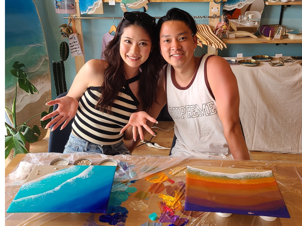 石垣島/体験】完全オリジナル！石垣島の海を形に♪「Ocean Art