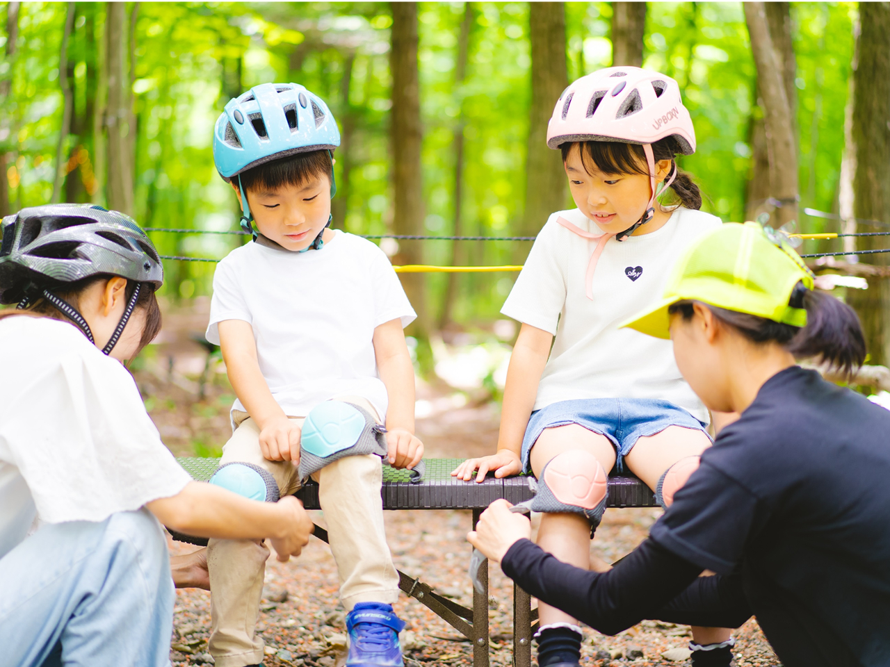 最初に無料でテスト乗車が出来るので、乗れるかな?と思ったら現地でスタッフにご相談ください!年長さんは7割、年中さんで5割くらいの確率で乗れます!
