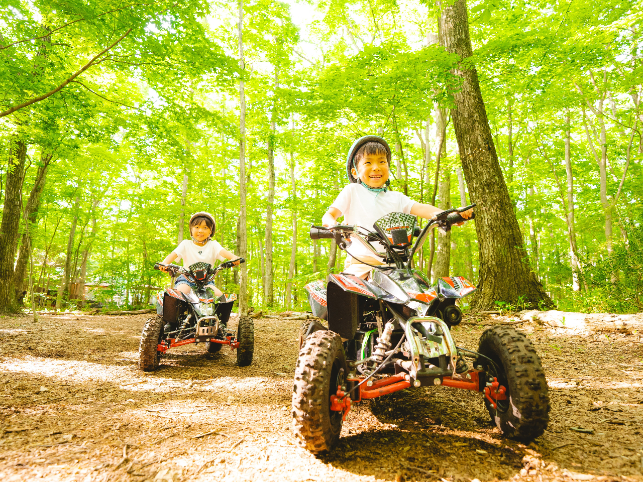 予約はできませんが、空いてたらジャイロバギーも選べます♪
