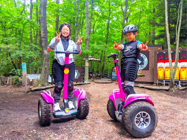 家族みんなで仲良くジャイロ♪