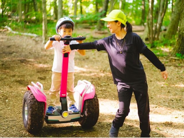 「うちの子乗れるかな?」と思ったらまずは来てください!テスト乗車で乗れれば体験OKです!