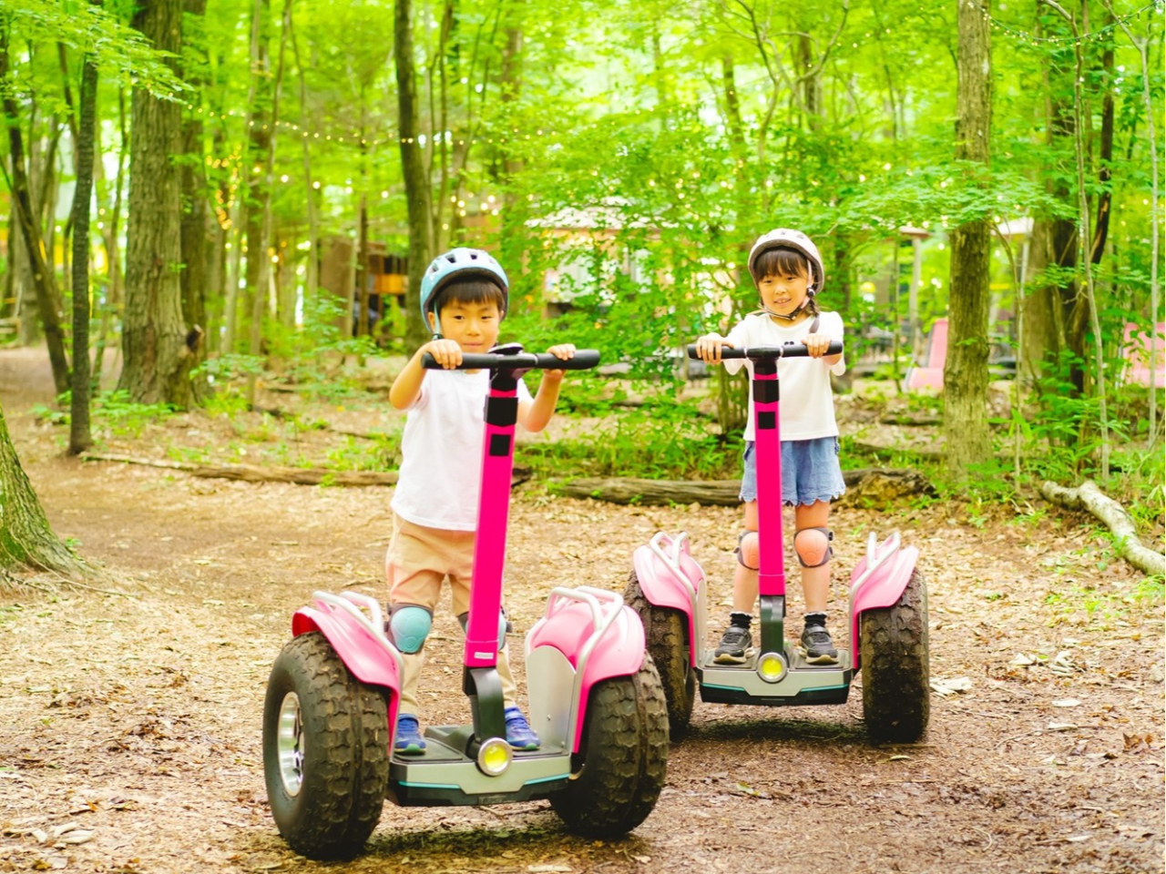 年齢は関係なし♪「乗れるなら乗ろう!」がジャイロライドパークスタイル!