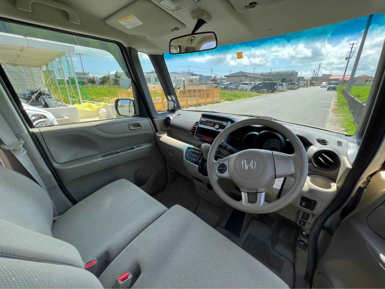 外が見やすいです。