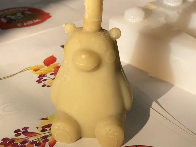 くまモンの和ろうそく