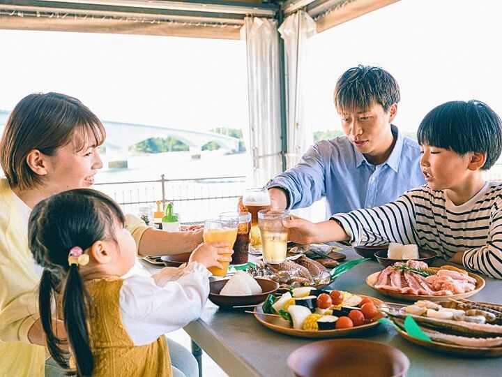 天草・BBQ】オーシャンビューの全天候型会場で楽しむ！！食材持ち込み
