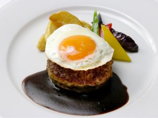 <選べるメイン>ハンバーグステーキ ※写真はイメージです。