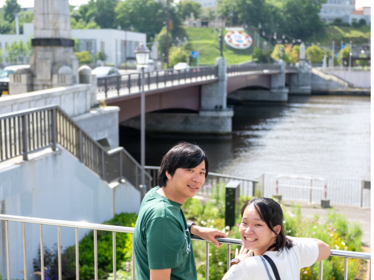 【釧路ロケーションフォトプラン】釧路の幣舞橋で思い出作り♪