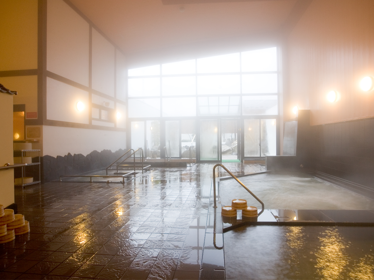 内風呂の様子です!