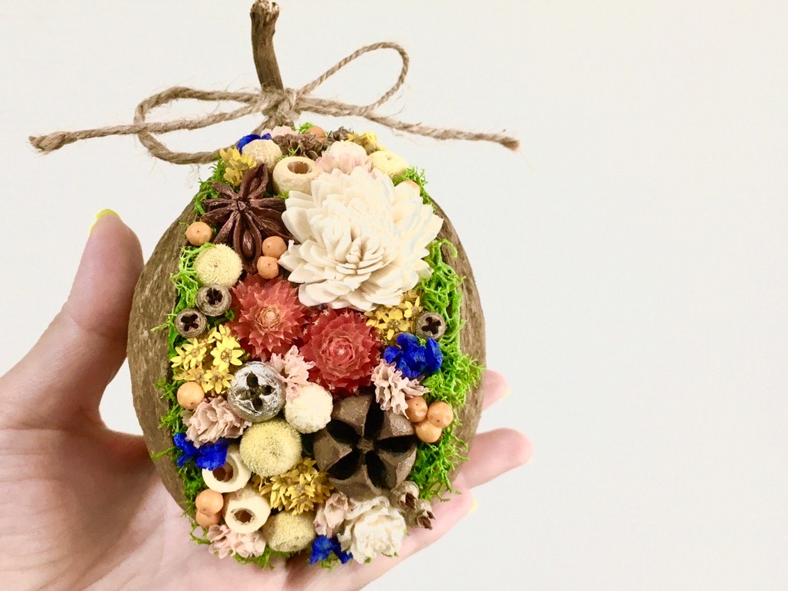 ブッダナッツ＊フラワーアレンジメント〜ナチュラルアンティーク〜＊ 1_39ab6f2f51972b3417b44c1bce5f