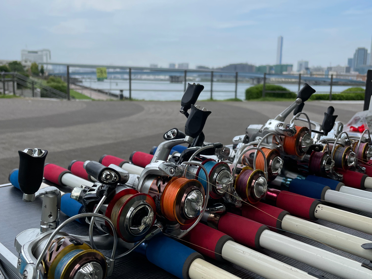 手ぶらで釣りをしよう!