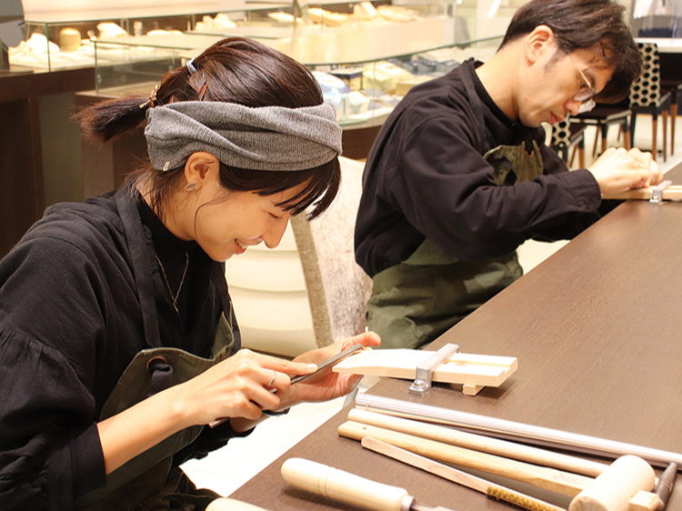 【山形・手作り結婚指輪制作体験】《土日祝予約OK》山形駅から車で約5分の立地!カ...