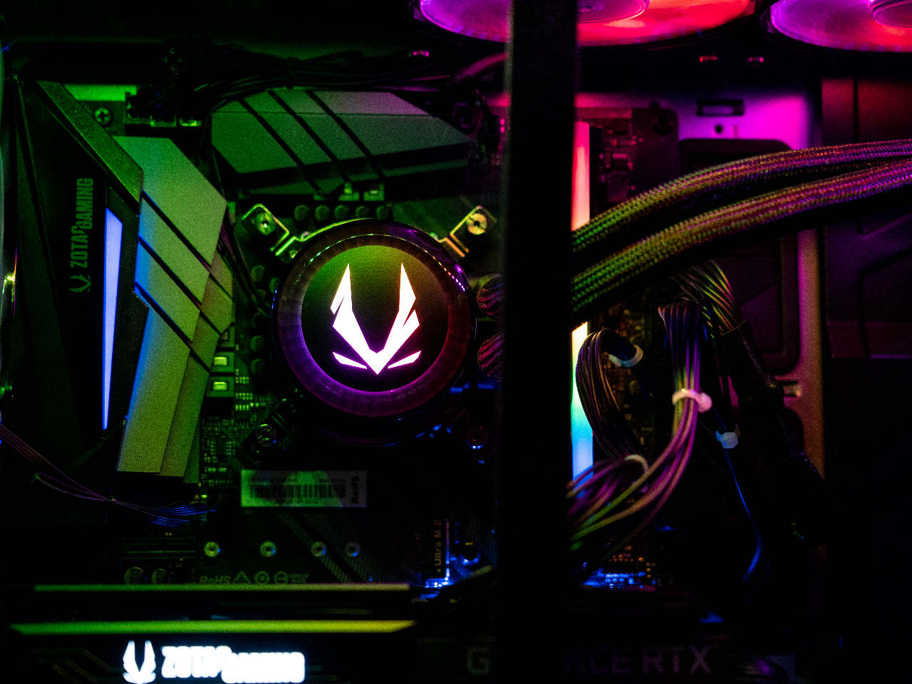 ECPU@Core i9-9900K@EMemory@DDR4-3200 8GB x2 @EGPU@ZOTAC GAMING GeForce RTX 3070 