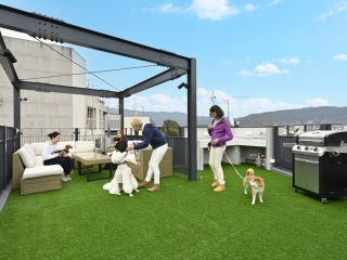 持ち込みBBQプランは屋内&屋外 広々貸し切りスペースでのBBQ!ワンちゃん連れも大歓迎♪