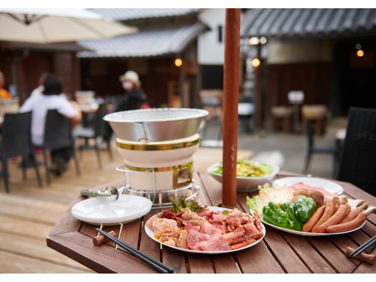 ց~YŔB ԊOƂĂグ BBQɂ͍ō̑gݍ킹B