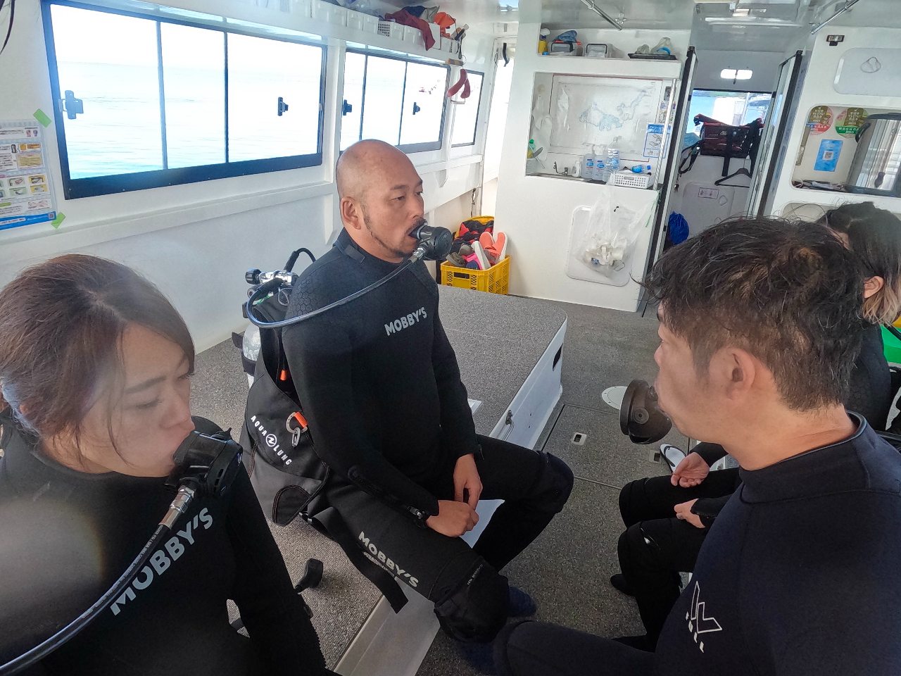 �_�C�r���O������O�ɂ�������ƃ��N�`���[���܂�