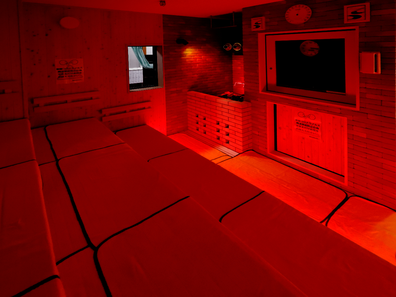 男子ロウリュウサウナ