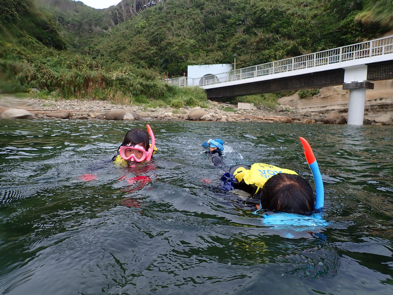 足がつくエリアだけでも