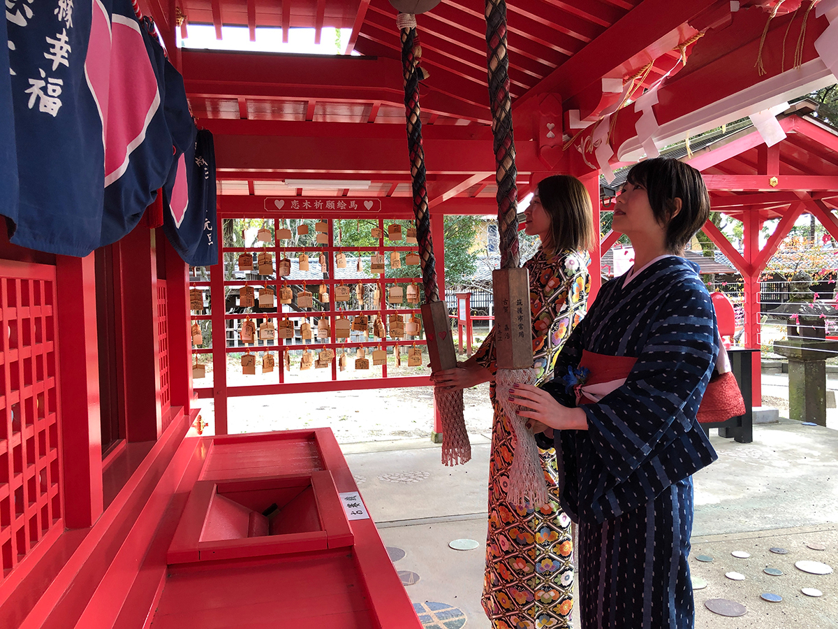 恋木神社 恋の神様「コイノミコト」を祀る全国一社の神社。