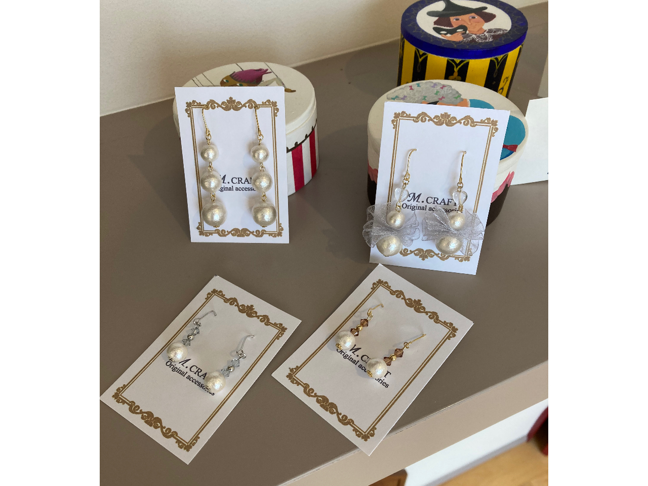 【金沢の主要観光地から徒歩10分!!】初めて作るピアス、イヤリング♪♪【デザイン...