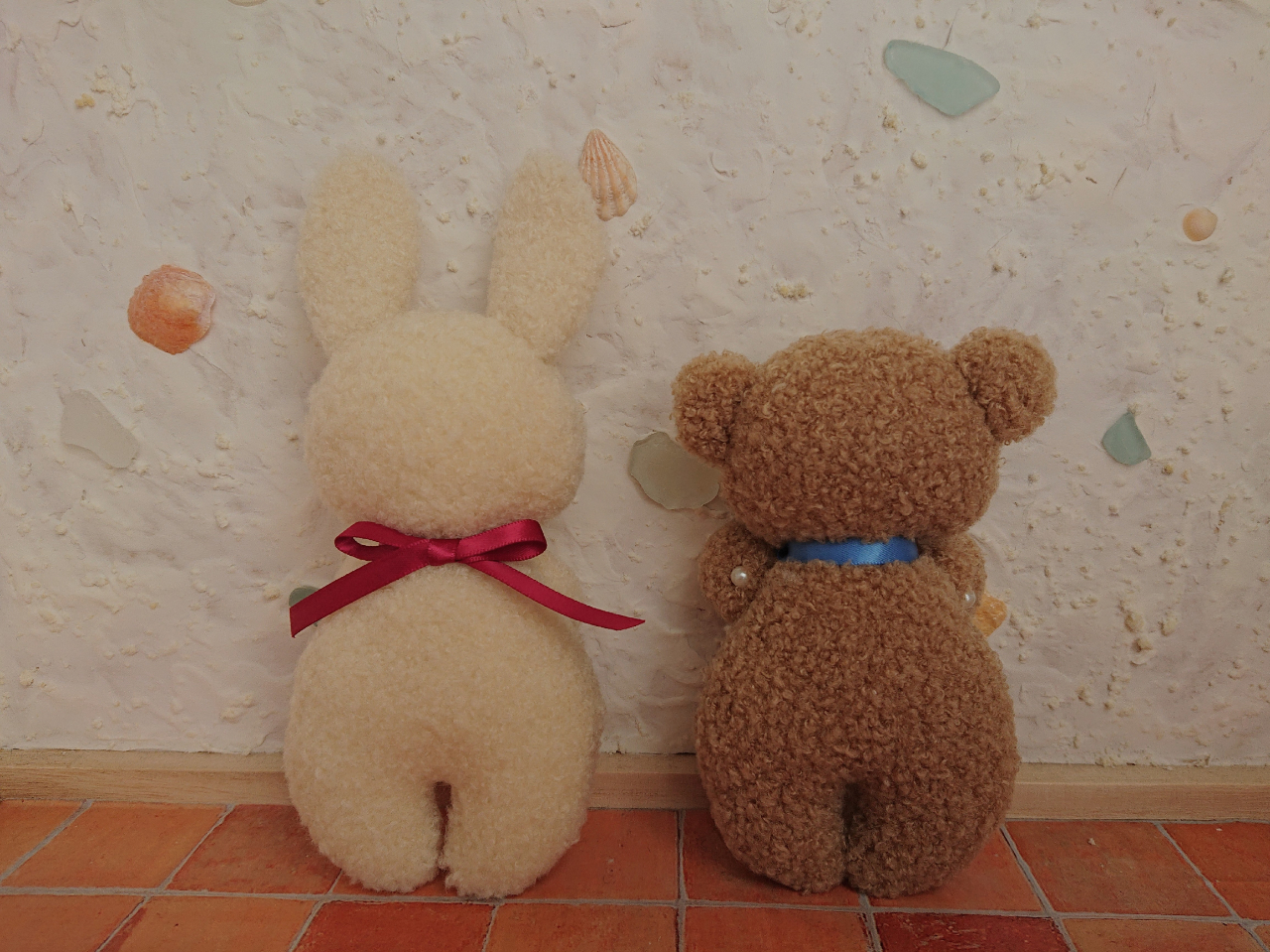 後ろ姿はこんな感じ。