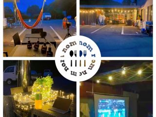 アウトドアキッチン シアターイルミネーション