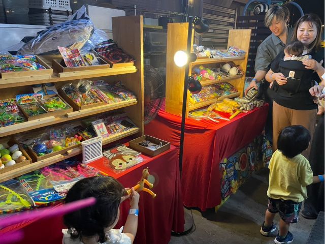 まるで夏祭りの出店!どれにしようかな?