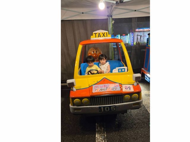 野外遊具で遊んでもOK!