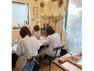 レッスン風景♪集中の癒される時間です