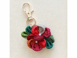 生徒さん作品 紫陽花だけど クリスマスカラーで♪