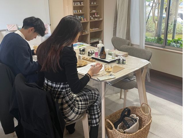 体質チェック中