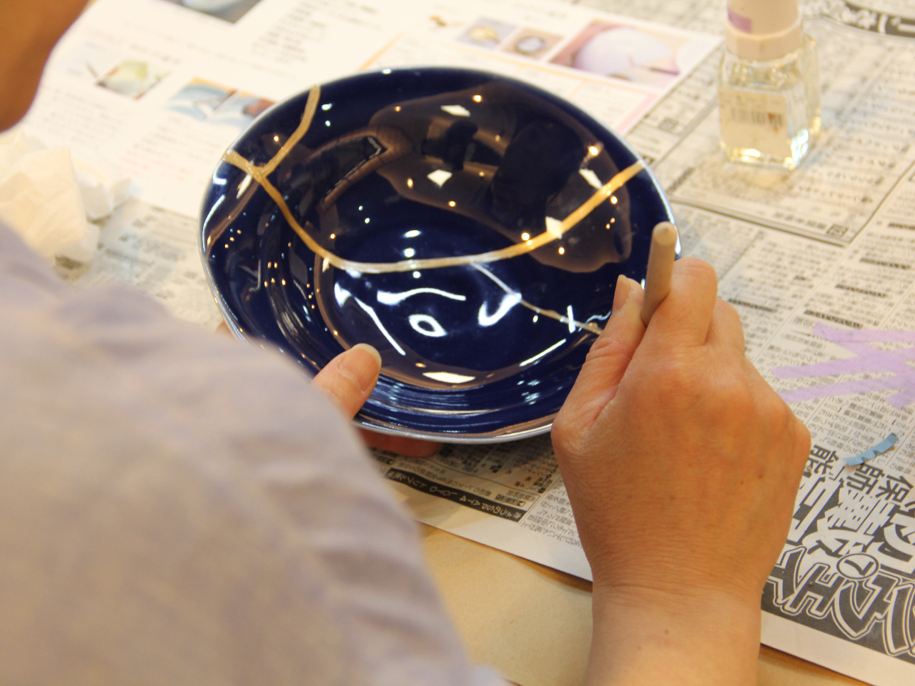 ☆【器持参可能♪】簡易金継ぎ体験～地球にやさしい割れた陶磁器を修復