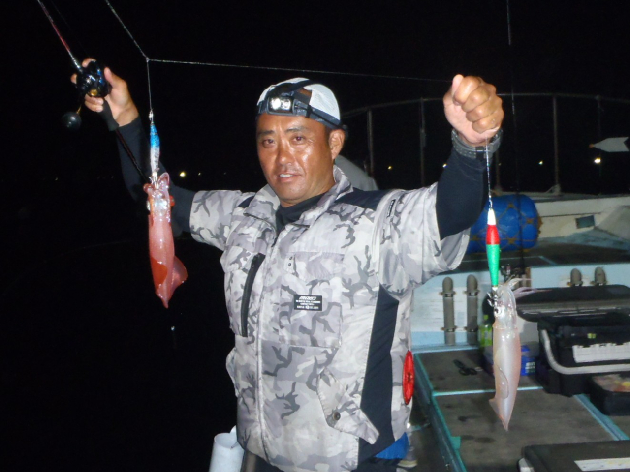 ケンサキイカダブルヒット